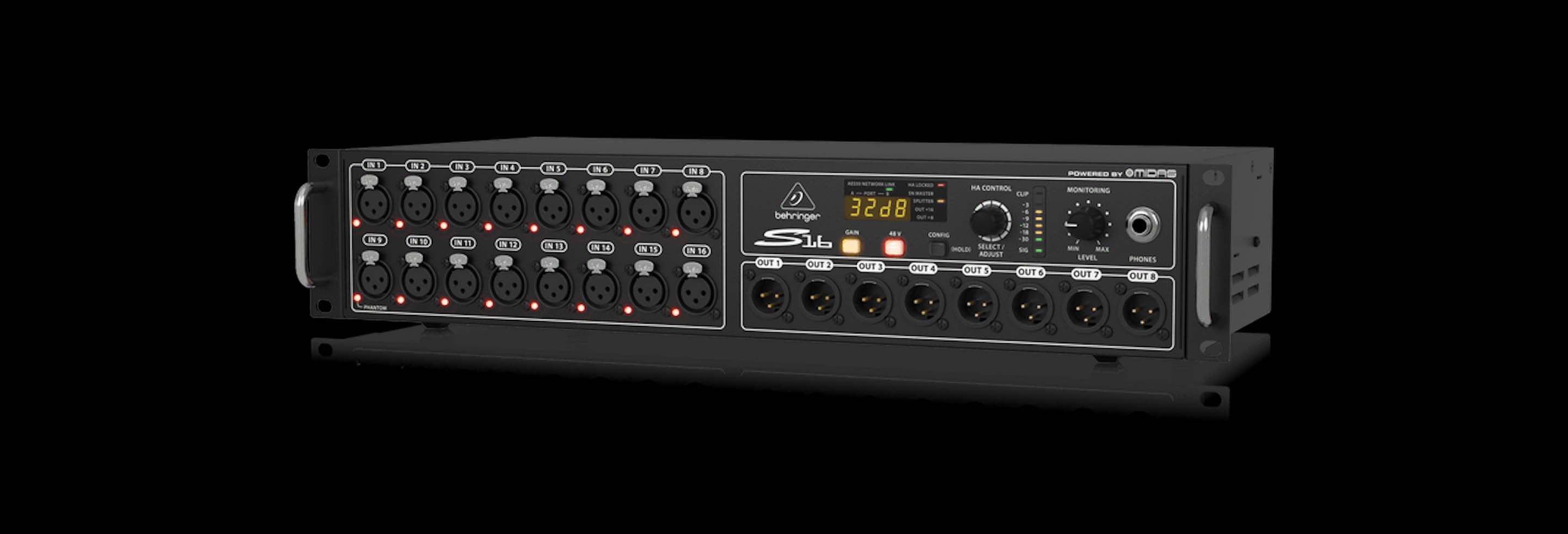 Behringer S16 stagebox cyfrowy do miksera